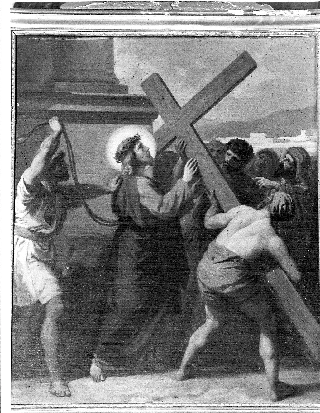 Via Crucis, Gesù caricato della croce - Vigevano, Pavia